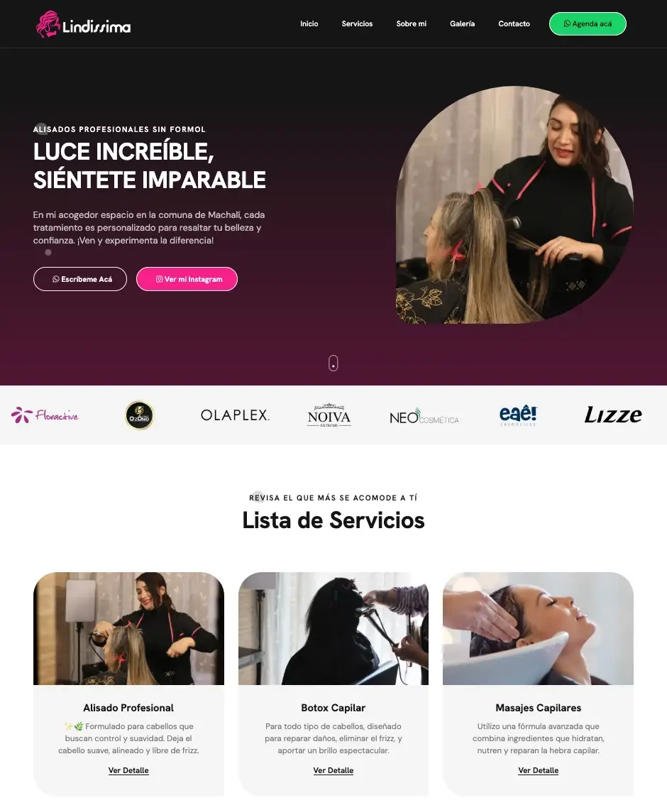 Sitio Web TuPelu